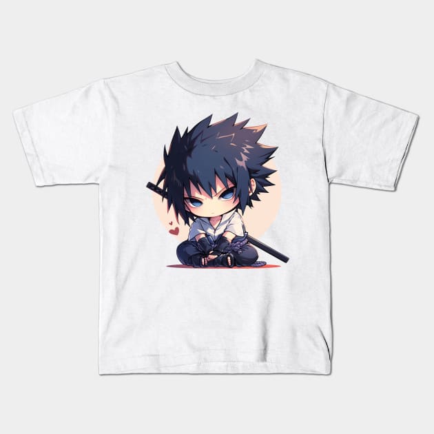 sasuke Kids T-Shirt by boxermaniac